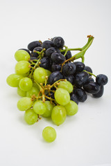 red and white grape bunch