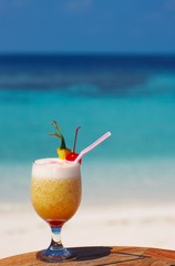 fruity cocktail