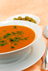 Tomaten-Krem-Suppe