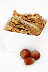 cereal for breakfast