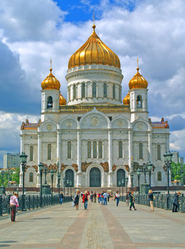 Moscau.Temple Khrista Spasitelya.