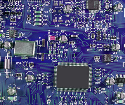 Electronic Board close-up