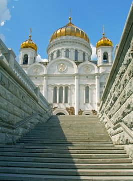 Moscau.Temple Khrista Spasitelya.