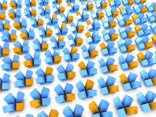 3d abstract pattern