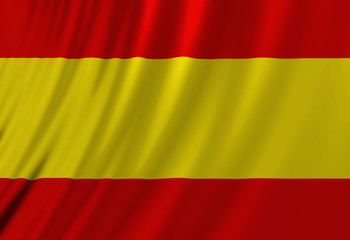 Obraz premium Spanish flag