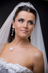 Fototapeta premium Bride in veil