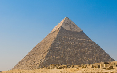 Fototapeta na wymiar Piramida w Gizie, Kair