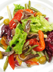 Salad with Anchovy