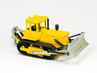Fototapeta premium Toy digger