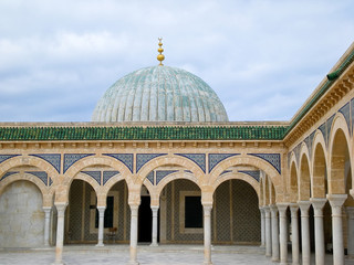 Naklejka premium Bourguiba's mausoleum in Monastir