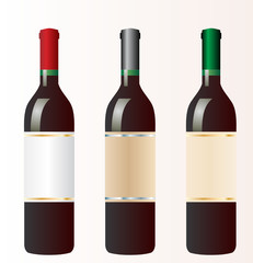 three red wines