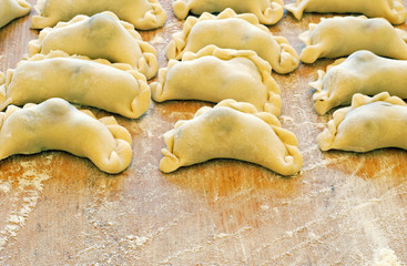 raviolis with cherry