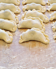 raviolis with cherry