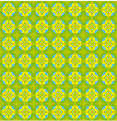 tapisserie seventies verte