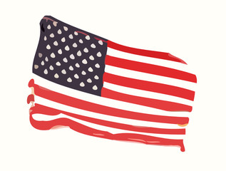 Fototapeta premium drapeau américain