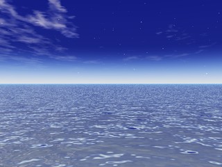 Fototapeta premium blue water background