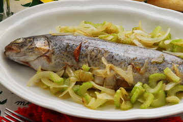 Carpa e champignon alla birra - Secondi di pesce