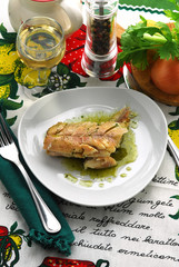 Salmerino marinato - Secondi di pesce - Trentino Alto Adige