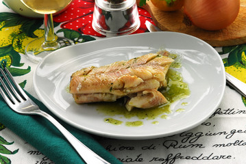 Salmerino marinato - Secondi di pesce - Trentino Alto Adige