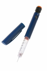 Fototapeta premium Disposable the syringe-pen with insulin