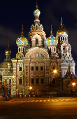 Obraz premium Erlöserkirche St.-Petersburg