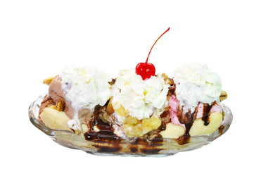 Banana Split with Clipping Path - 11508118