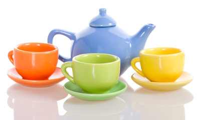 teapot and cup set