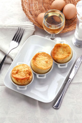 Souffle di patate - Antipasti - Cucina alle erbe e fiori