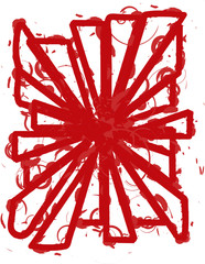 style background from red splinter