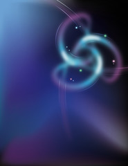 Abstract swirls background.