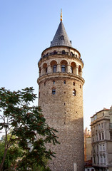 Fototapeta na wymiar Galata Tower - Istanbul