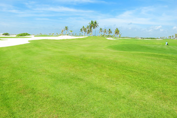 Golf field