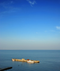 sea morning background
