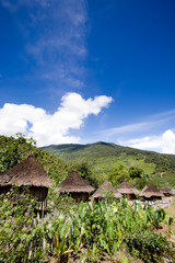 Fototapeta na wymiar Traditional Village Mountain