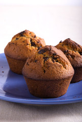 muffins au chocolat