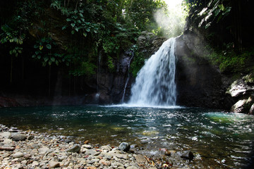 Saut de la lézarde en Guadeloupe