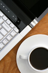Computer and Coffee
