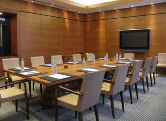 Table in a Conference Room