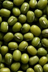 Green soya beans texture