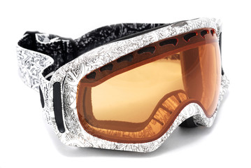 Intresting snowboard mask isolated 2