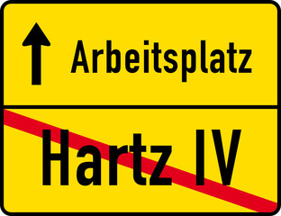 Fototapeta premium Arbeitsplatz in Sicht