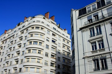 façades d'immeubles