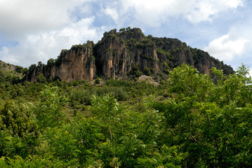 Naklejka premium montagna sardegna