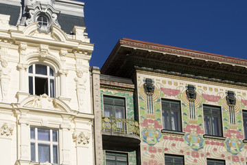 Obraz premium Wiener Architektur Jugendstil, Otto Wagner