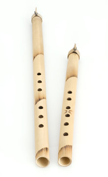 Two Bamboo Flutes