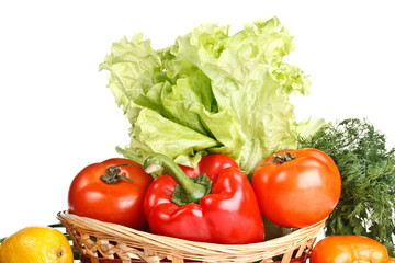 Still-life with vegetables