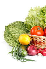 Still-life with vegetables