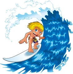  Baby Surfing - Wave © ddraw
