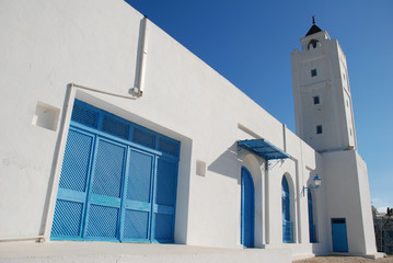 Fototapeta na wymiar Meczet w Tunezji