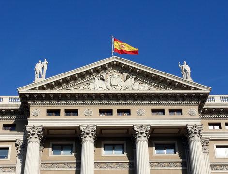 Barcelona - Bandera Espa&ntilde;a